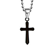 Hdx Black Steel Cross Jewelry Pendant